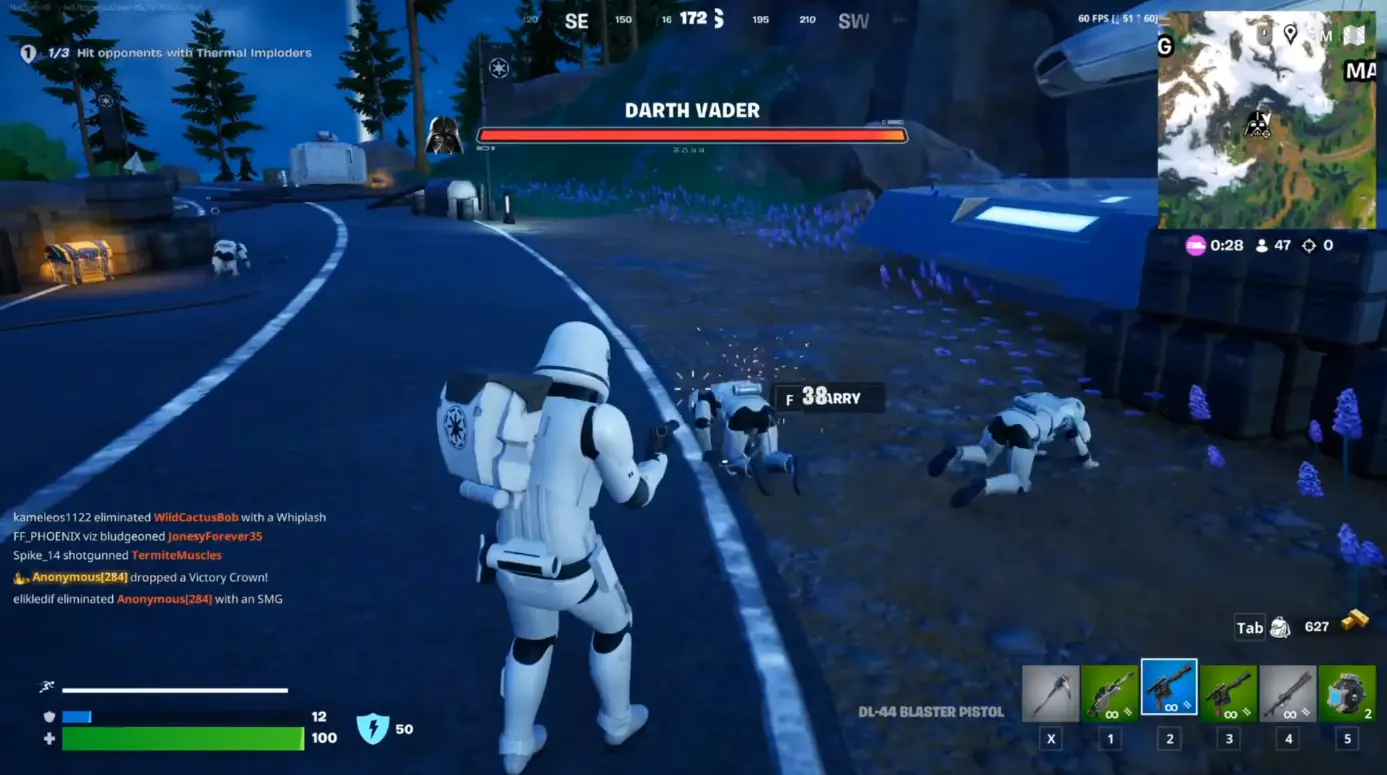 Besejrede stormtroopers