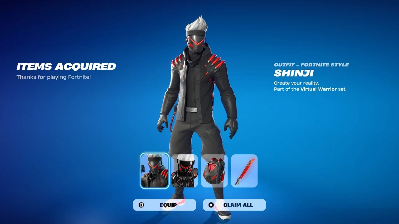 스킨 Shinji Fortnite