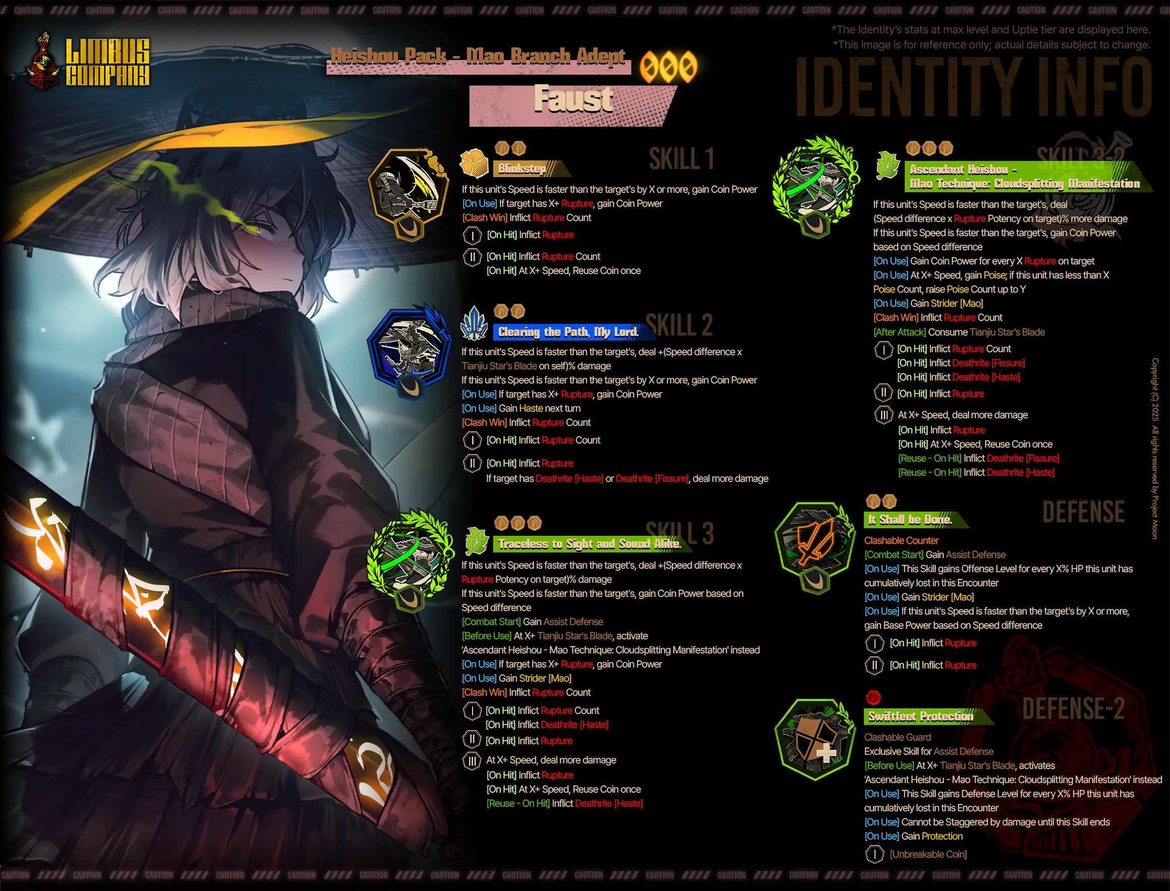 Heishou Pack – Mao Branch Adept Faust