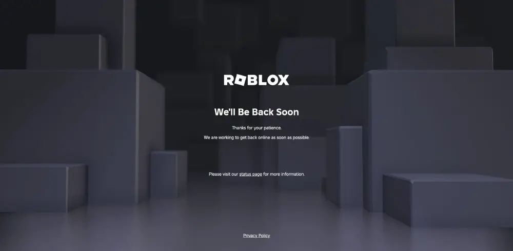 Robloxの技術的問題