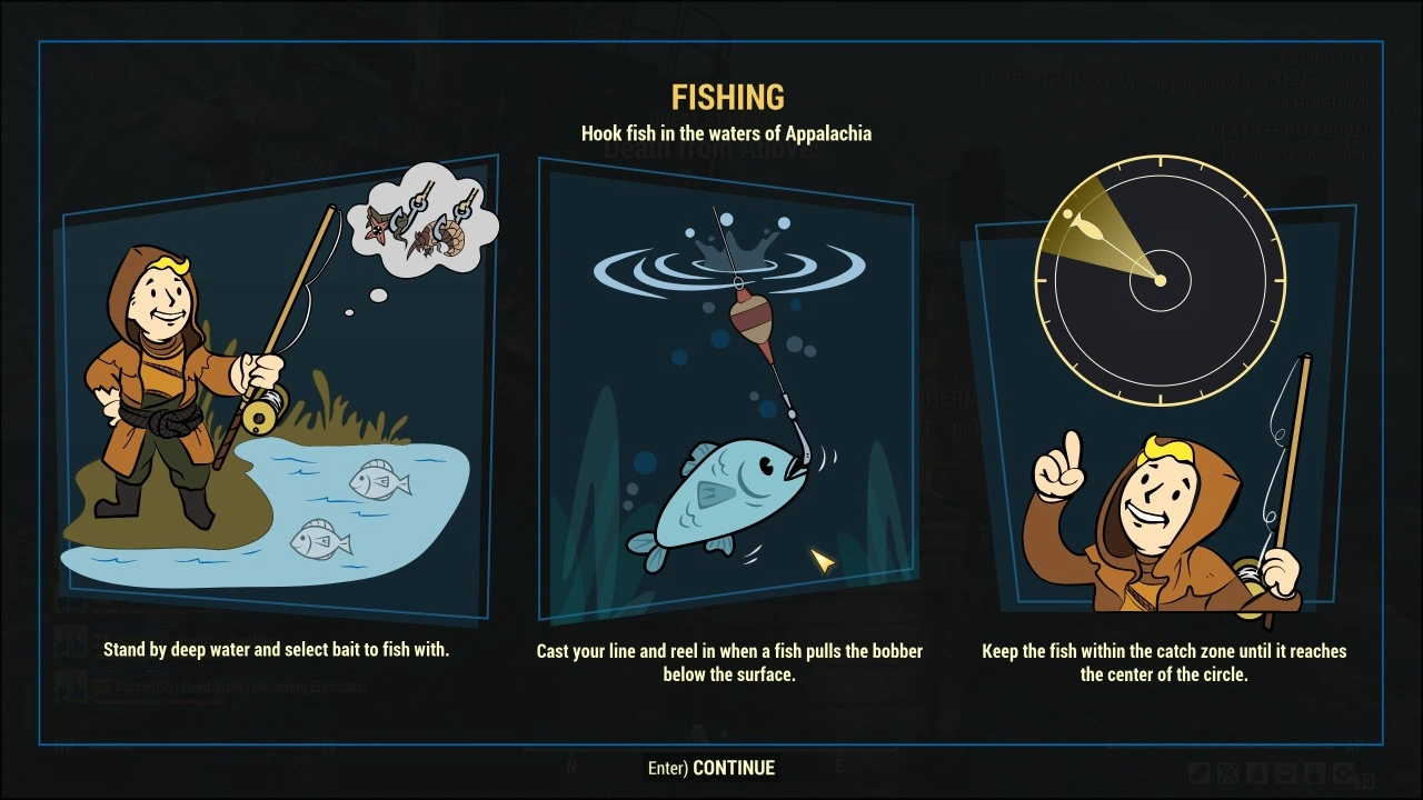 Hướng dẫn câu cá trong&nbsp;Fallout 76