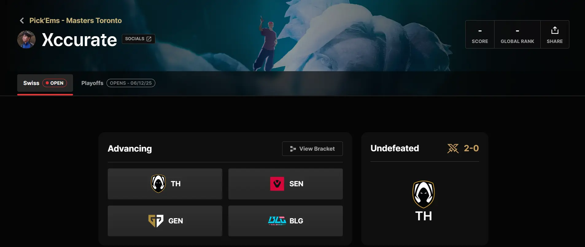 Xccurate Pick'Ems