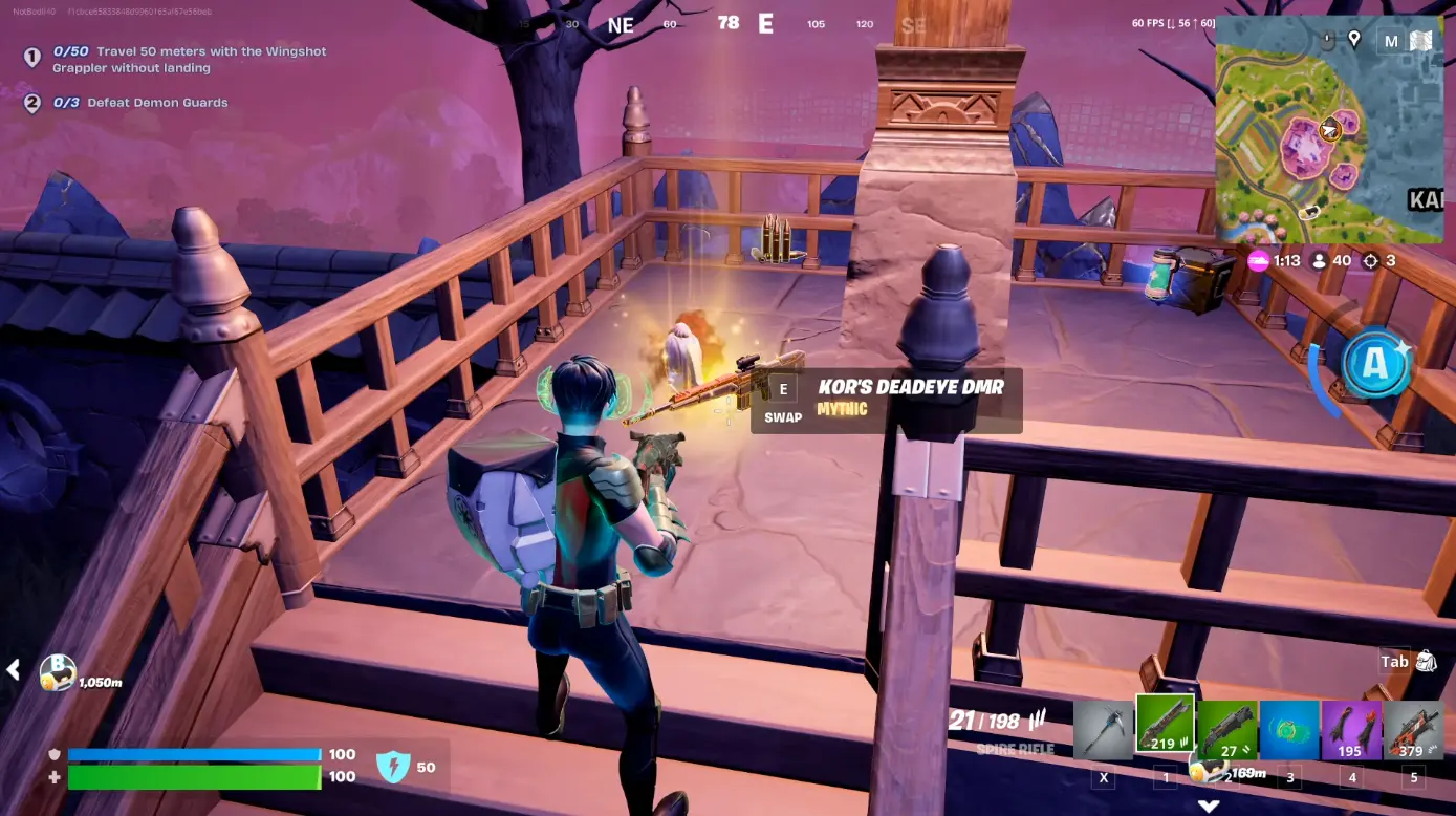 &nbsp;Kor’s Deadeye DMR&nbsp;Fortnite Глава 6 Сезон 3