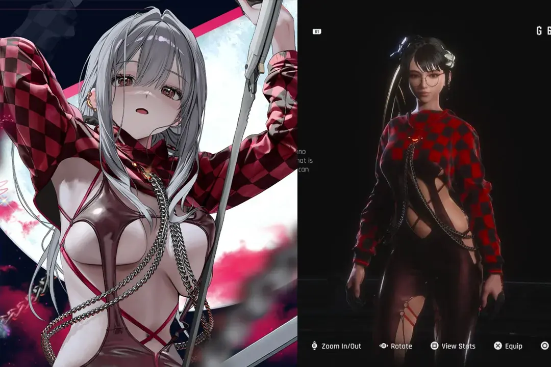 <i>Racer’s High</i> 의상 in&nbsp;GODDESS OF VICTORY: NIKKE 및&nbsp;Stellar Blade