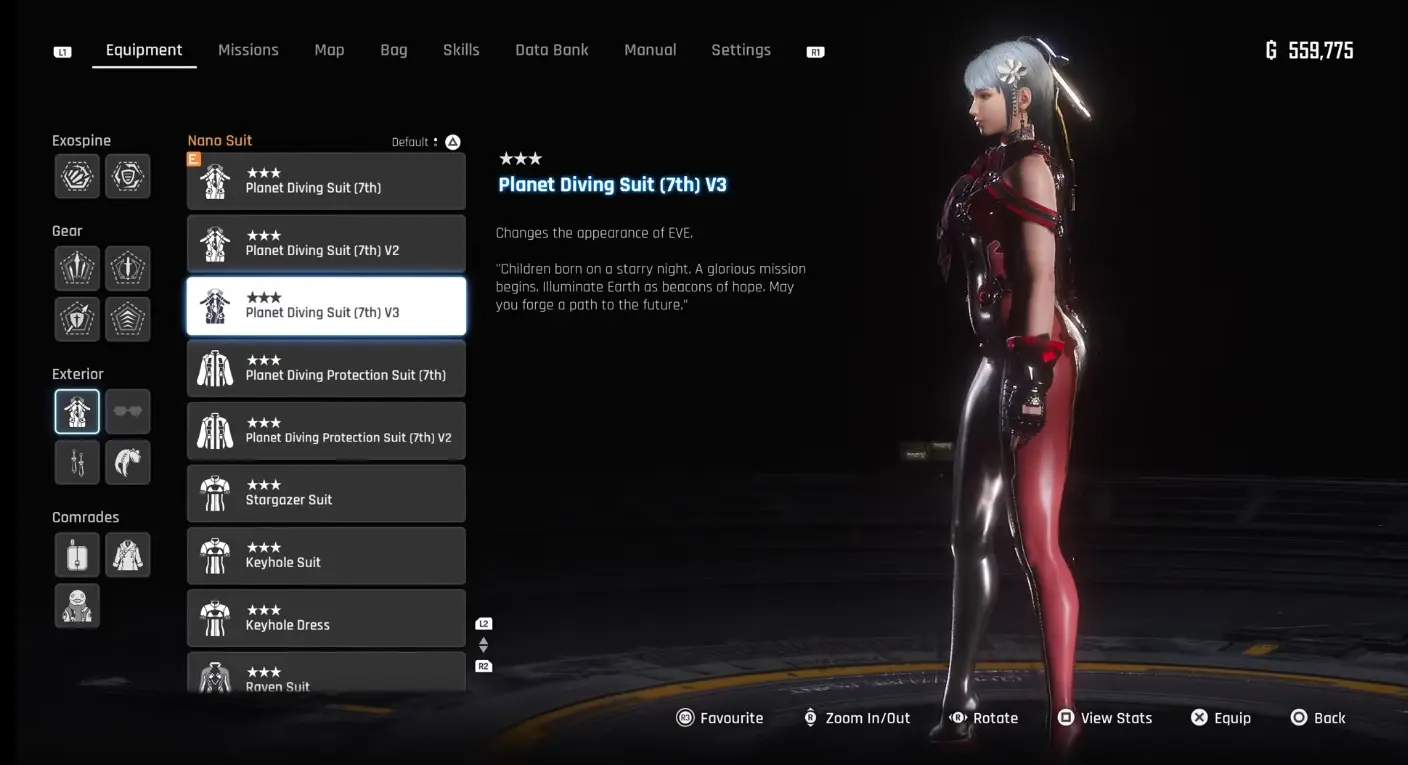 Planet Diving Suit (7th) v3