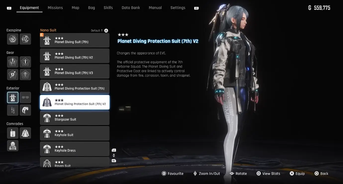 Planet Diving Protection Suit (7th) v2