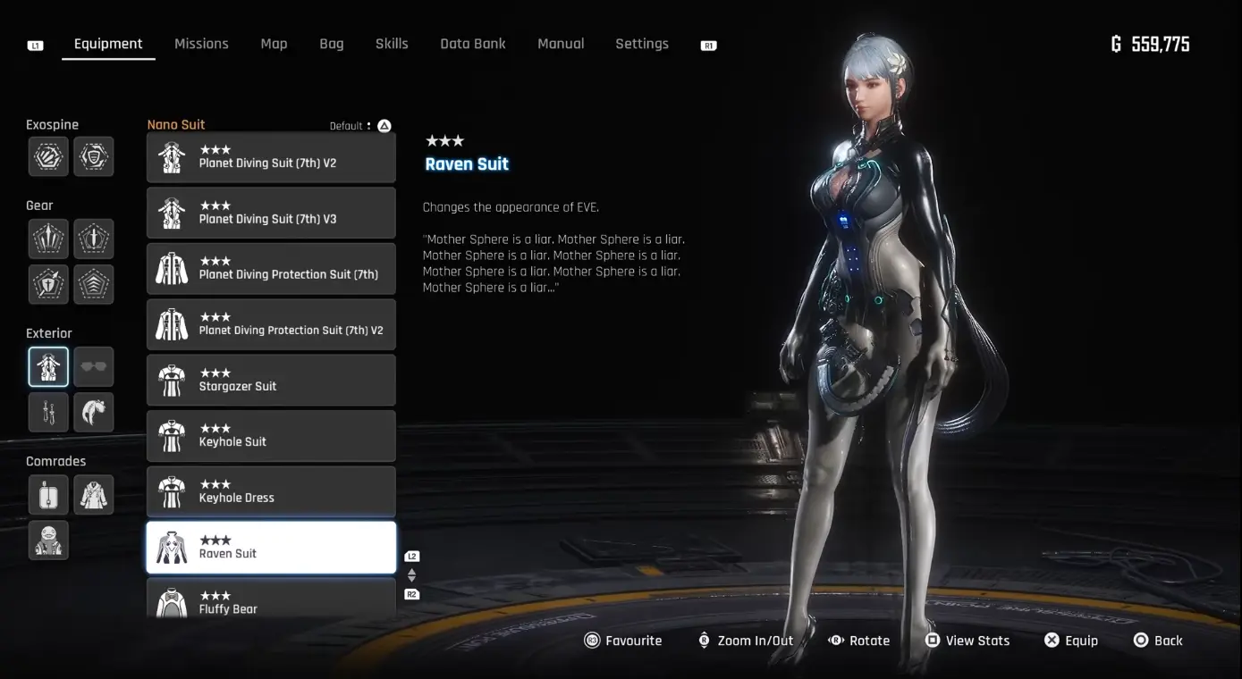 Raven Suit