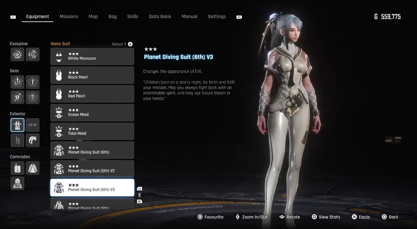 Planet Diving Suit (6th) v3