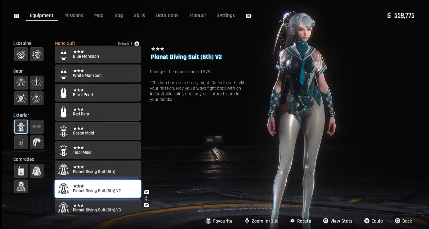 Planet Diving Suit (6th) v2