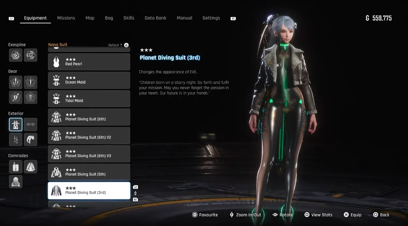 Planet Diving Suit (3rd)