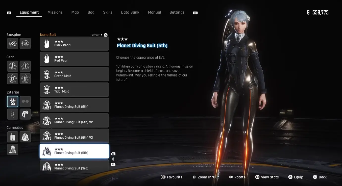 Planet Diving Suit (5th)