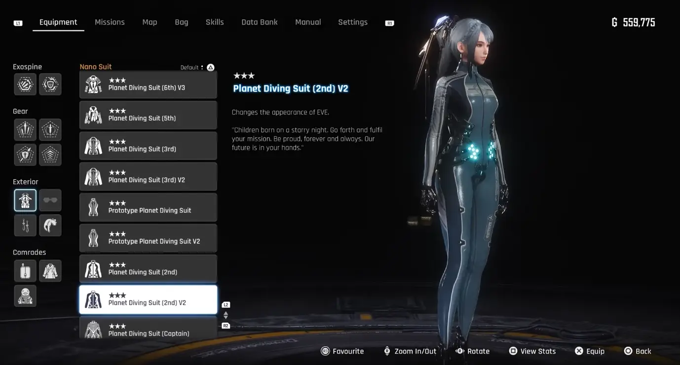 Prototype Planet Diving Suit (2nd) v2