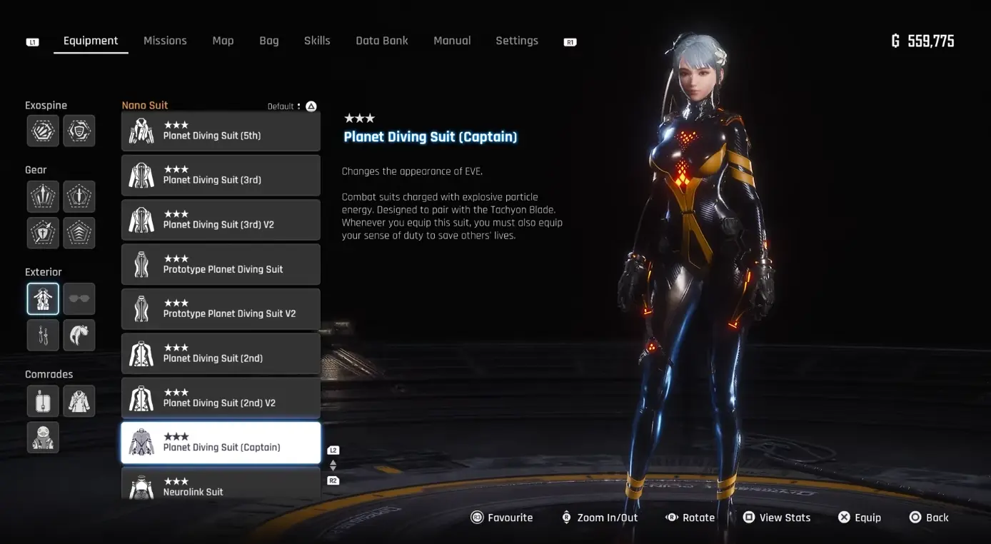 Planet Diving Suit (Captain)