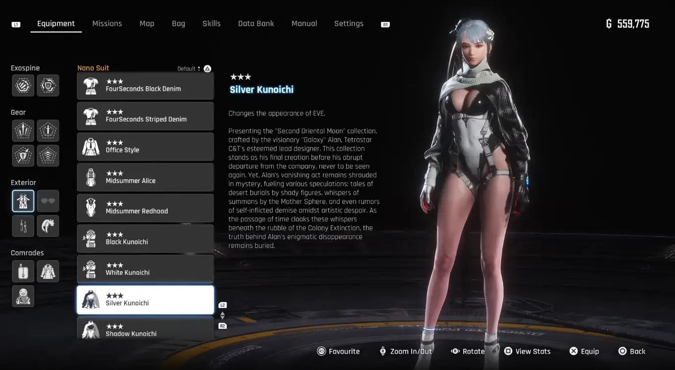 Silver Kunoichi