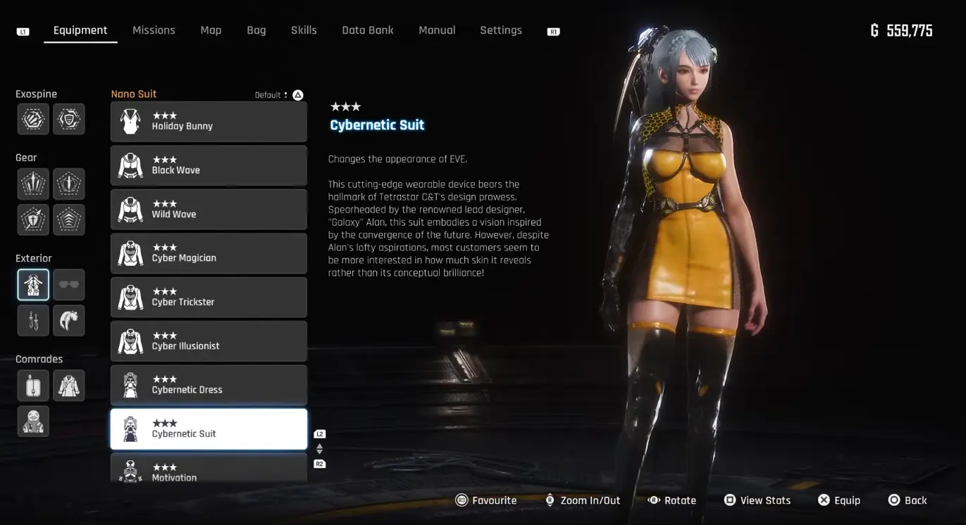 Cybernetic Suit