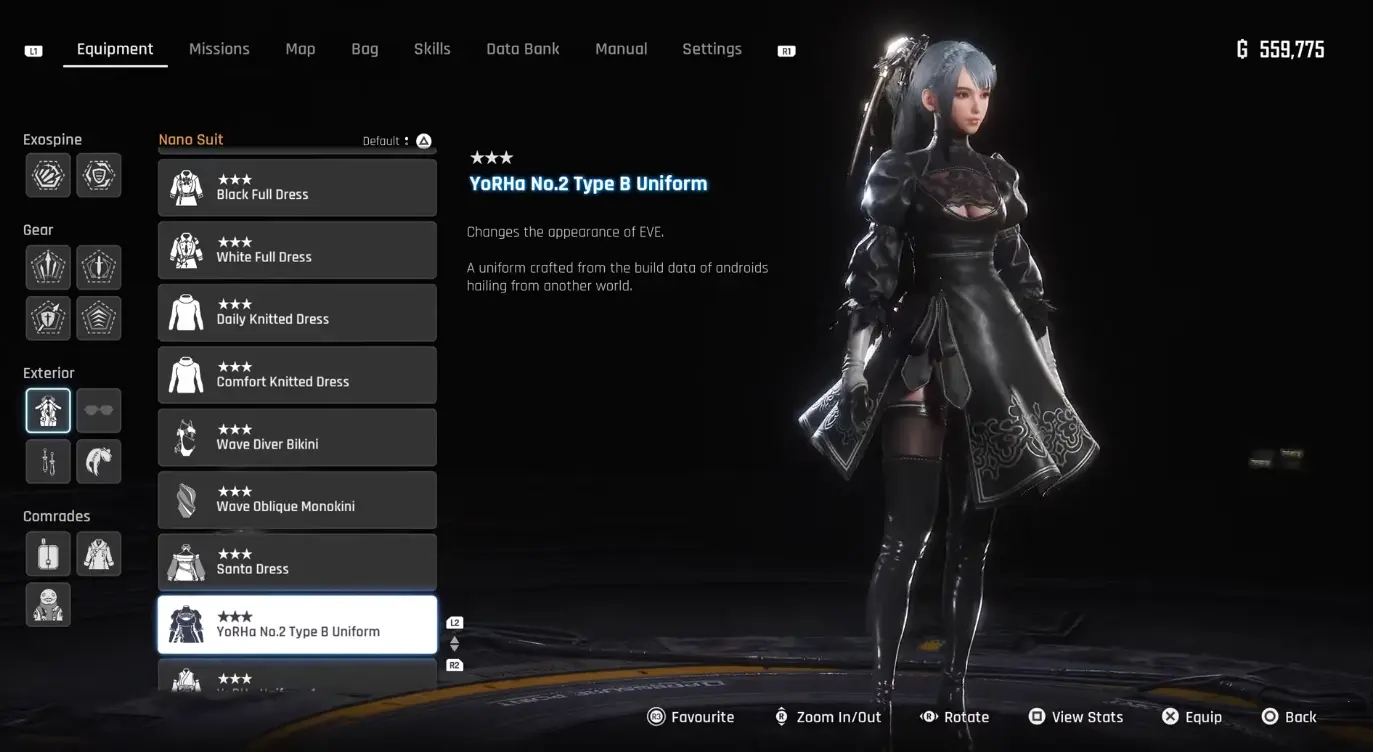 YoRHa No.2 Type B Uniform