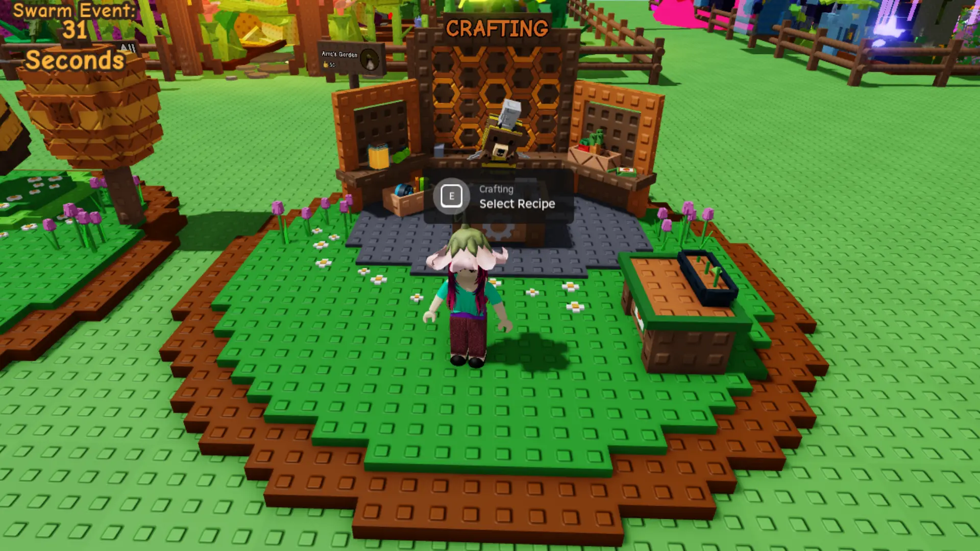 Tempat membuat Stalk Sprout Sprinkler di Grow A Garden