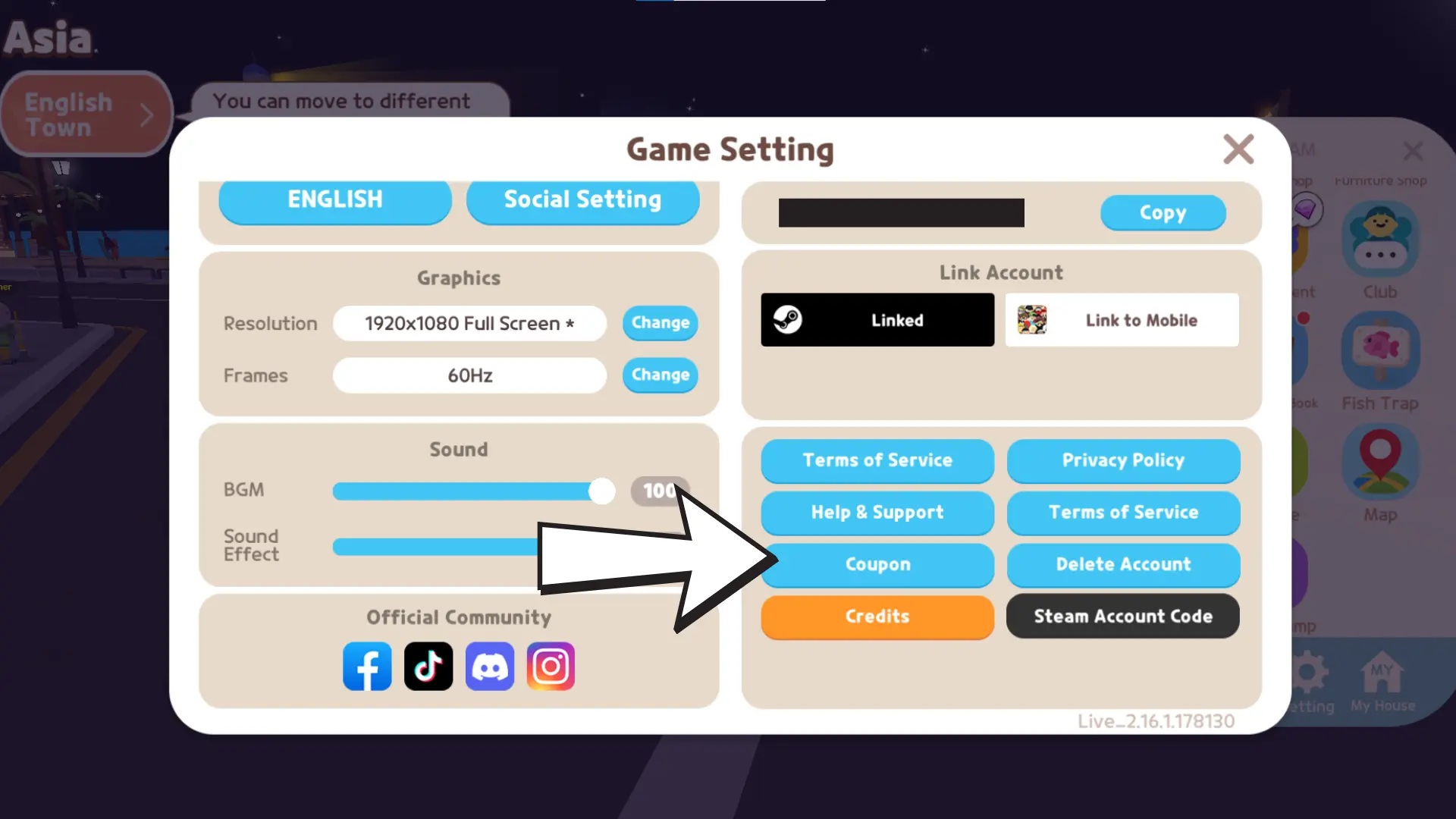Como resgatar códigos de cupom em Play Together