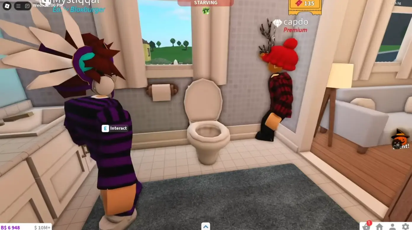 Screenshot z Welcome to Bloxburg