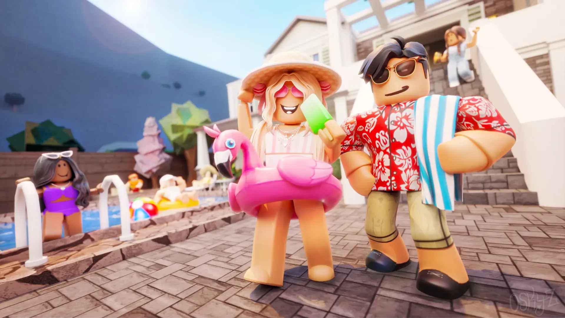 Screenshot z Welcome to Bloxburg
