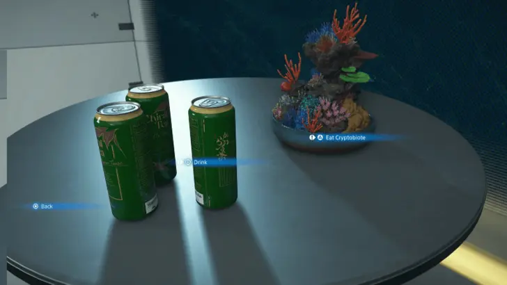 Energy drinks and food for stamina in Death Stranding 2