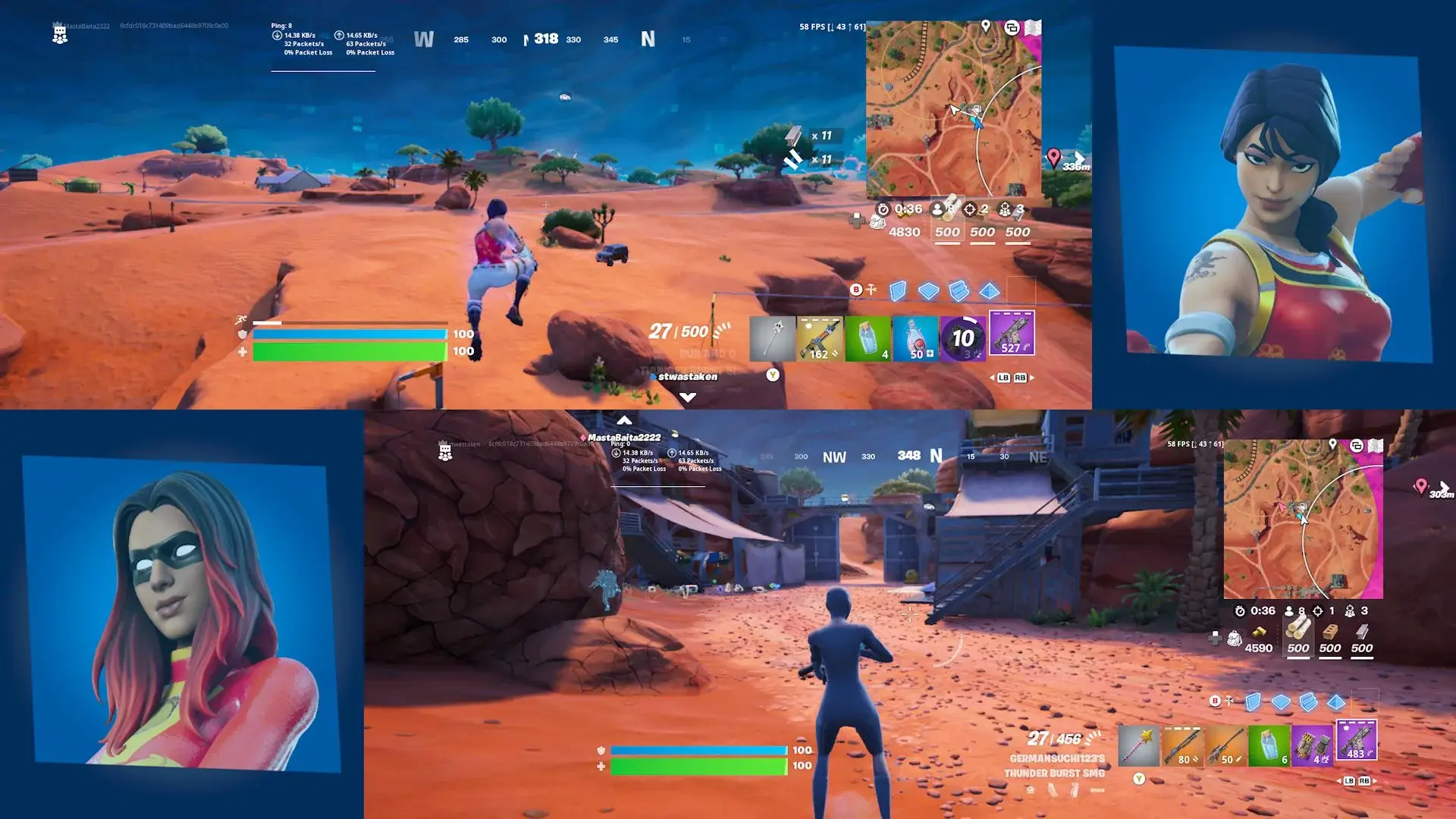 Split Screen Fortnite
