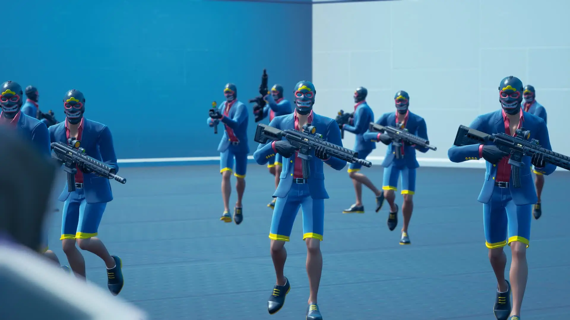 Lobby avec des bots dans Fortnite