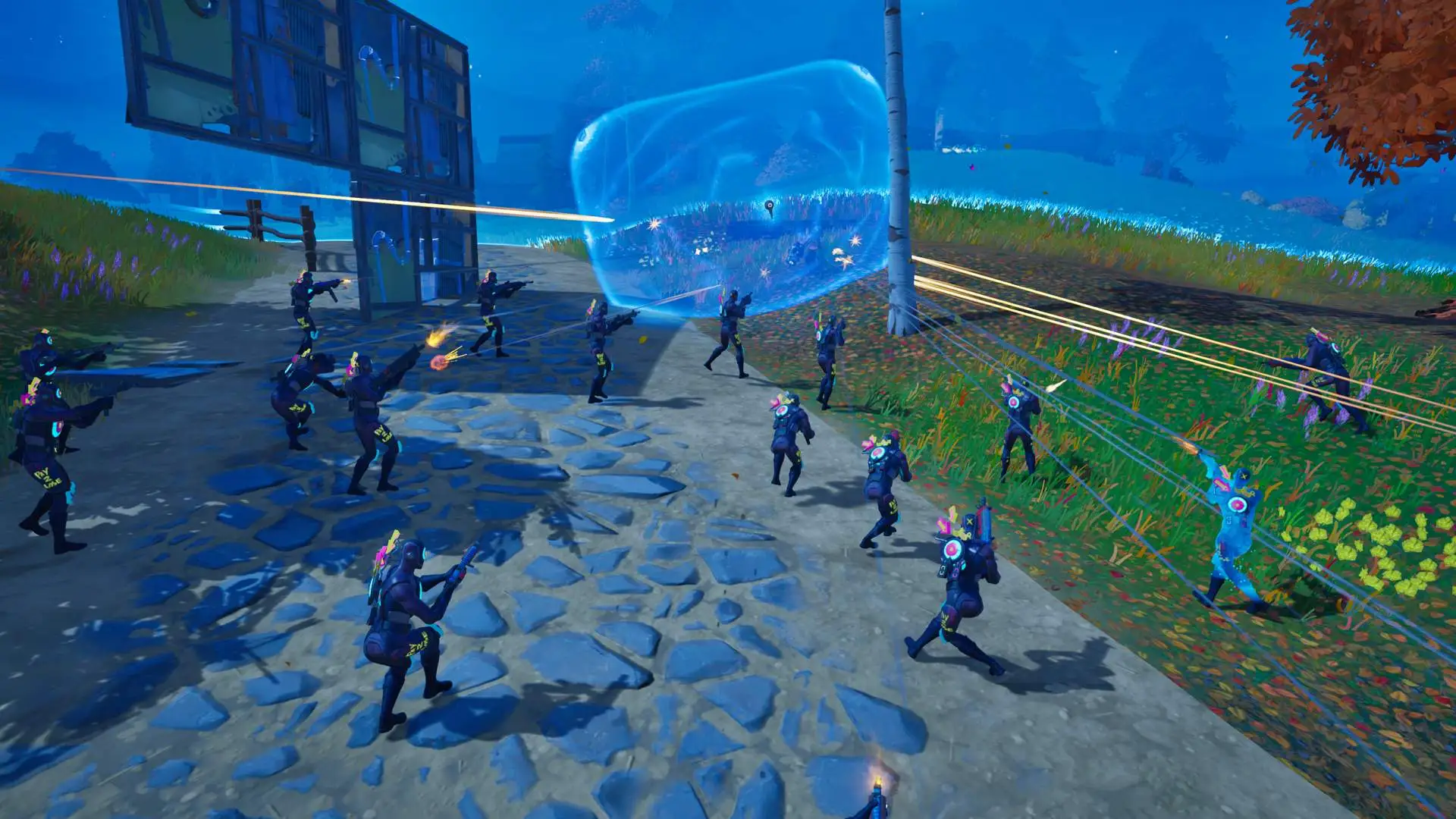 Lobby personnalisé avec des bots Fortnite