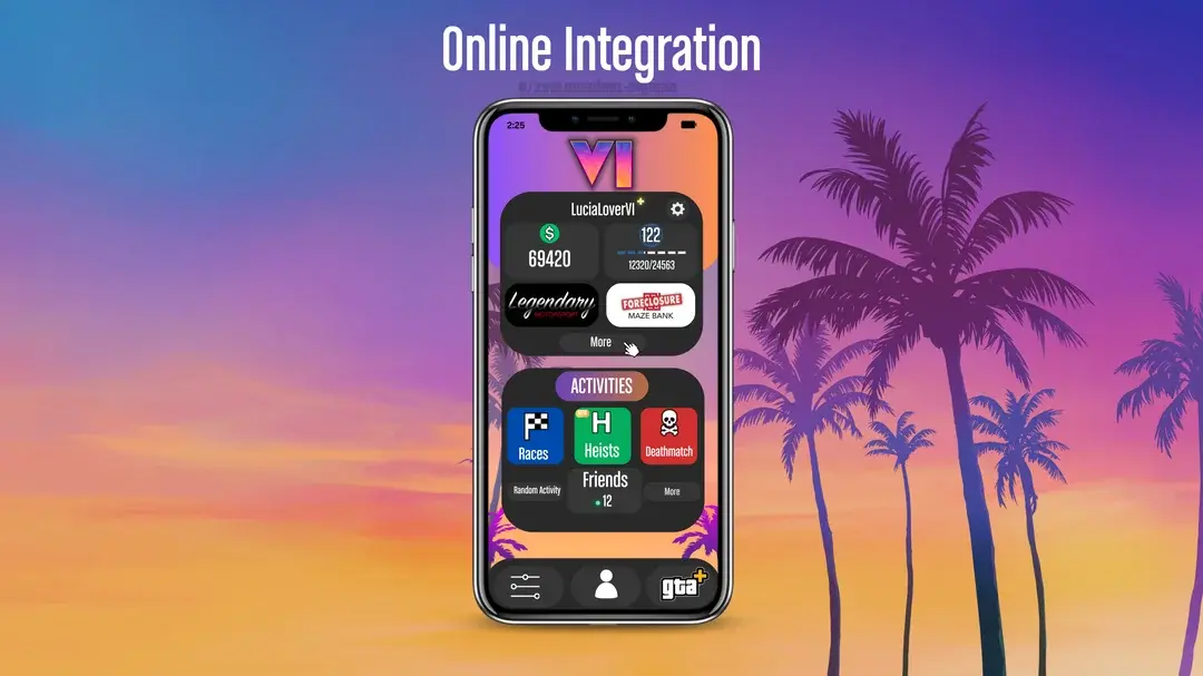 Old Concept of GTA 6 Mobile App