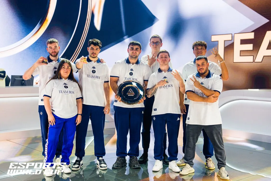 Former BDS roster. Source: Esports World Cup.