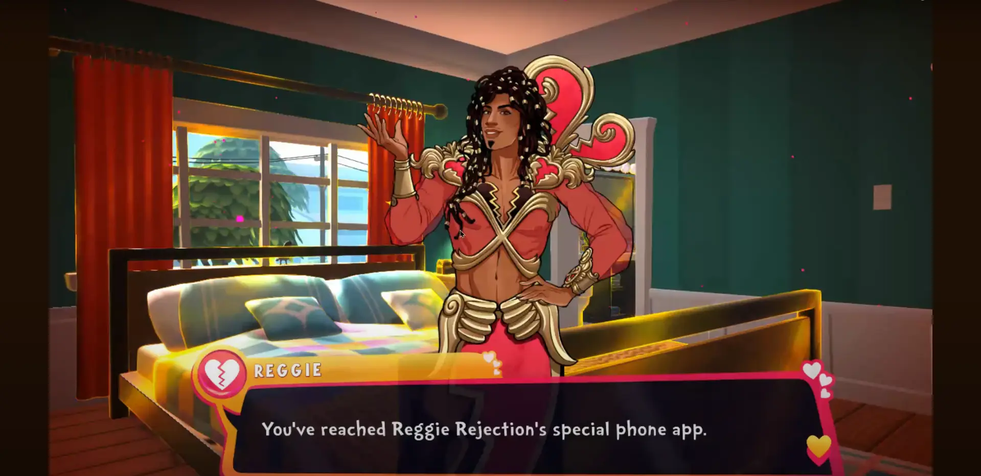 Reggie é invocado ao usar o app