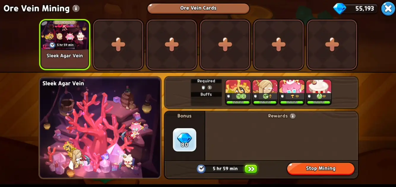 Cookie Run: Kingdom'da Cevher Damarı Madenciliği
