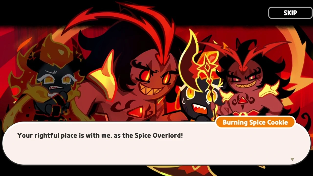 Burning Spice Cookie