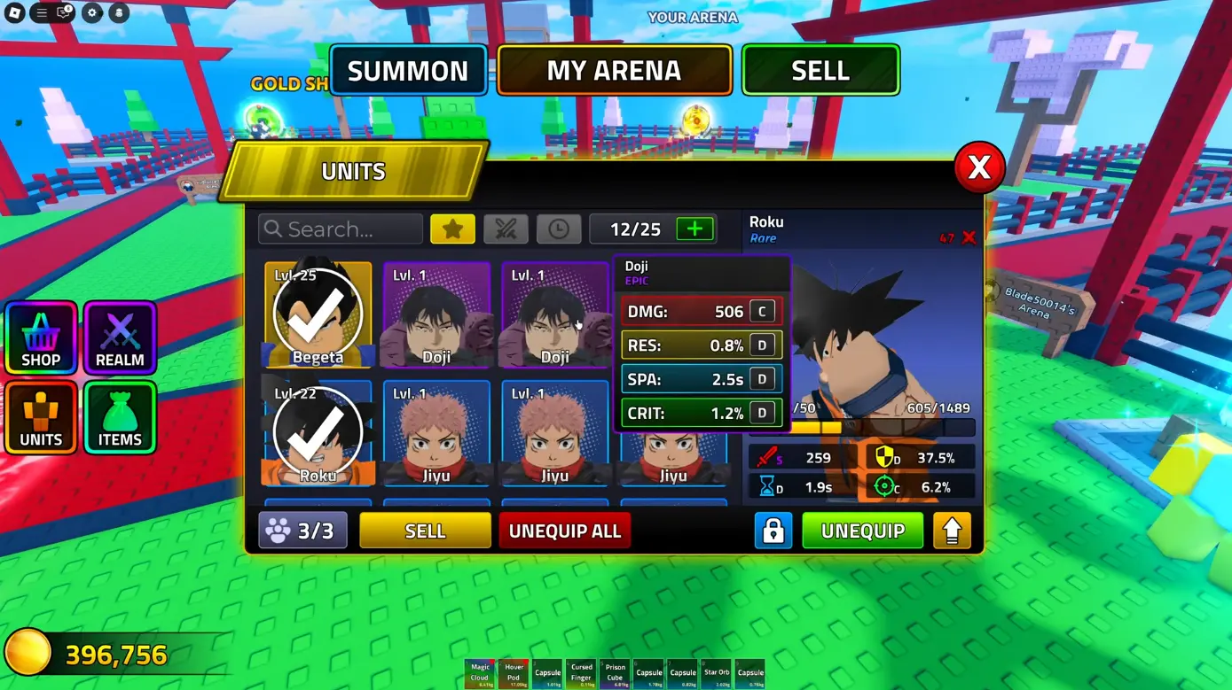Cảnh trong Anime Boss Raid #3