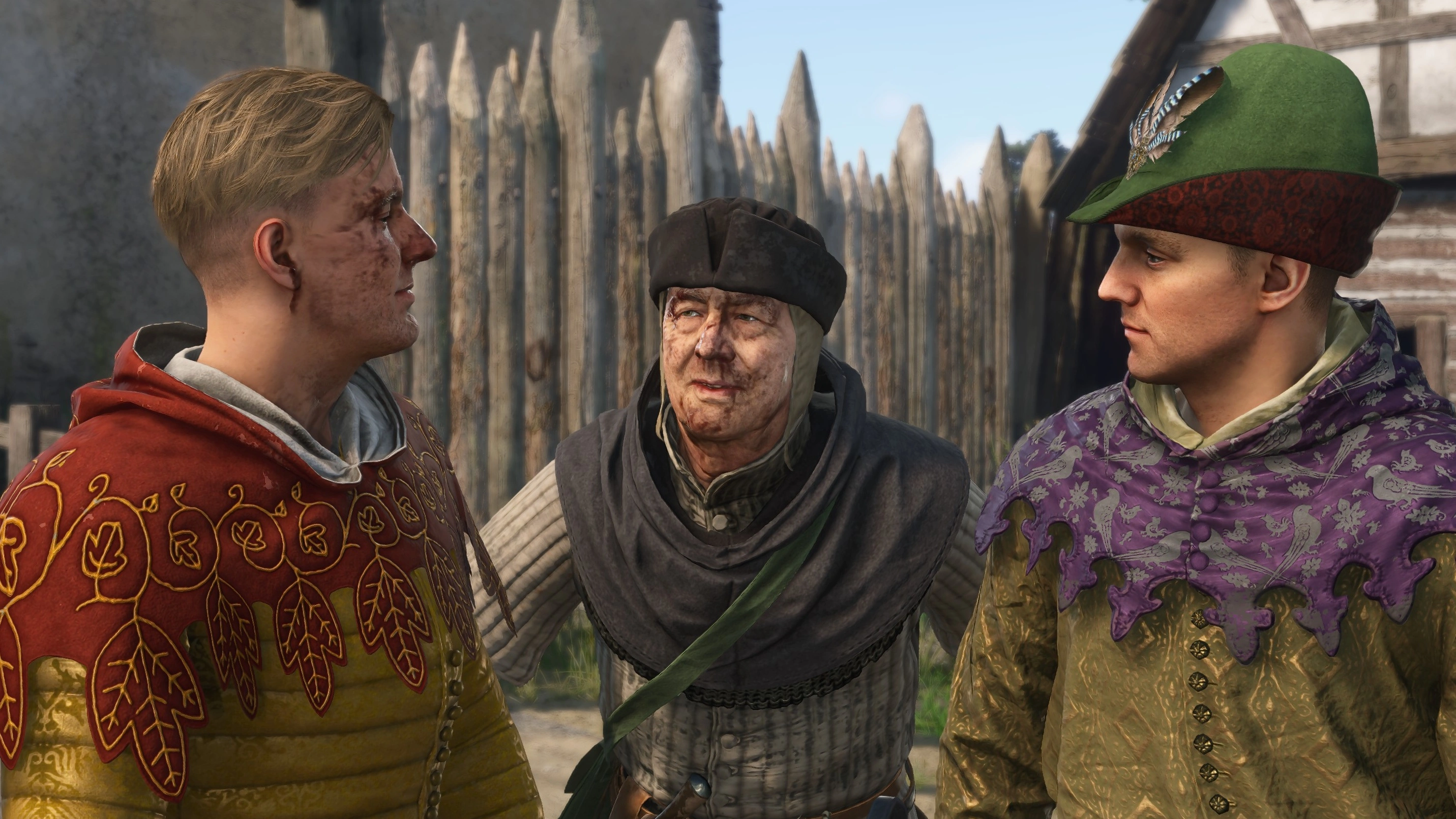 Jan Ptacek (Hans Capon), Boguta (Godwin), dan Indrzhich (Henry)&nbsp; |&nbsp;Kingdom Come: Deliverance 2
