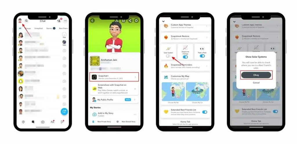 How to Enable/Disable the Snapchat Solar System Feature