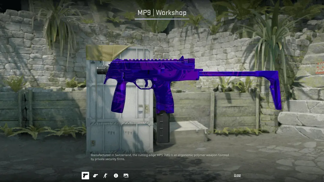 CS2의 MP9 무기