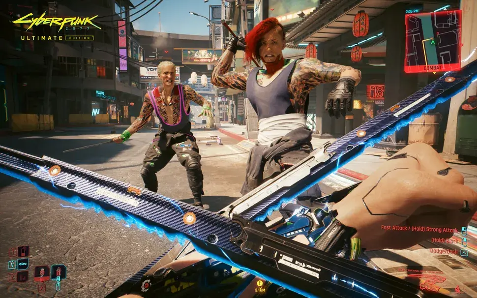 Frame fra spillet Cyberpunk 2077: Ultimate Edition