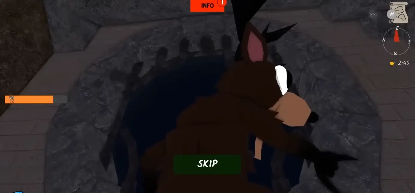 Wendigo Nagtatago sa Bunker