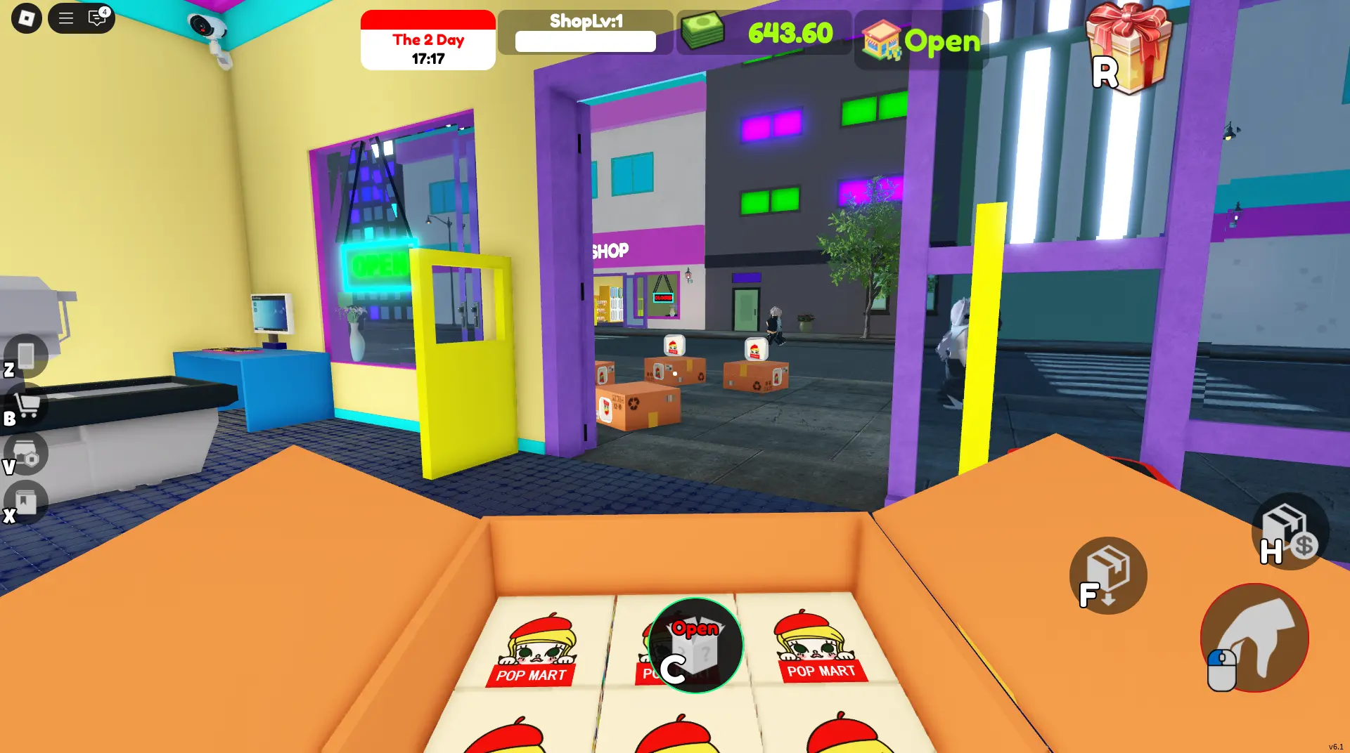 Screenshot from Popmarket Simulator