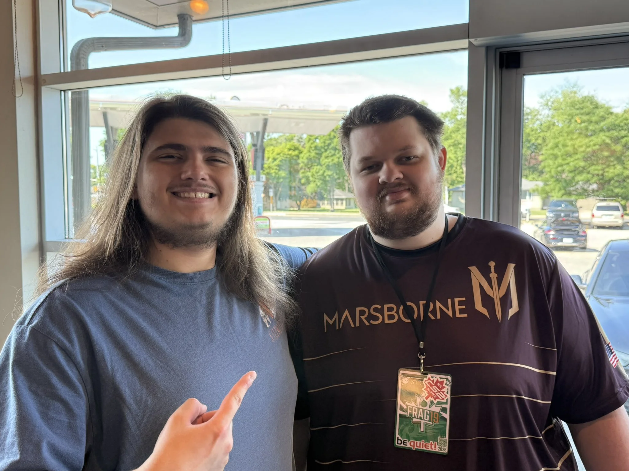 Grizz is on the left