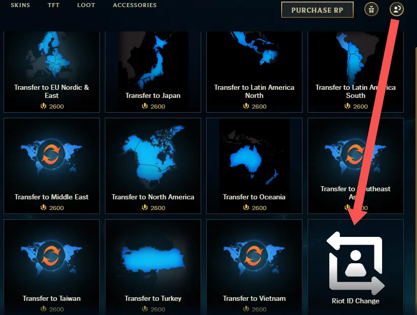 League of LegendsクライアントからのRiot ID変更への移行