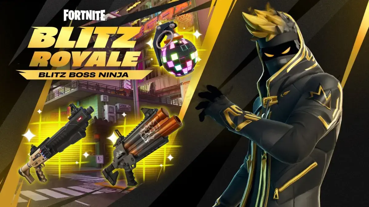 Ninja Efsanevi Silahları Fortnite Blitz Royale