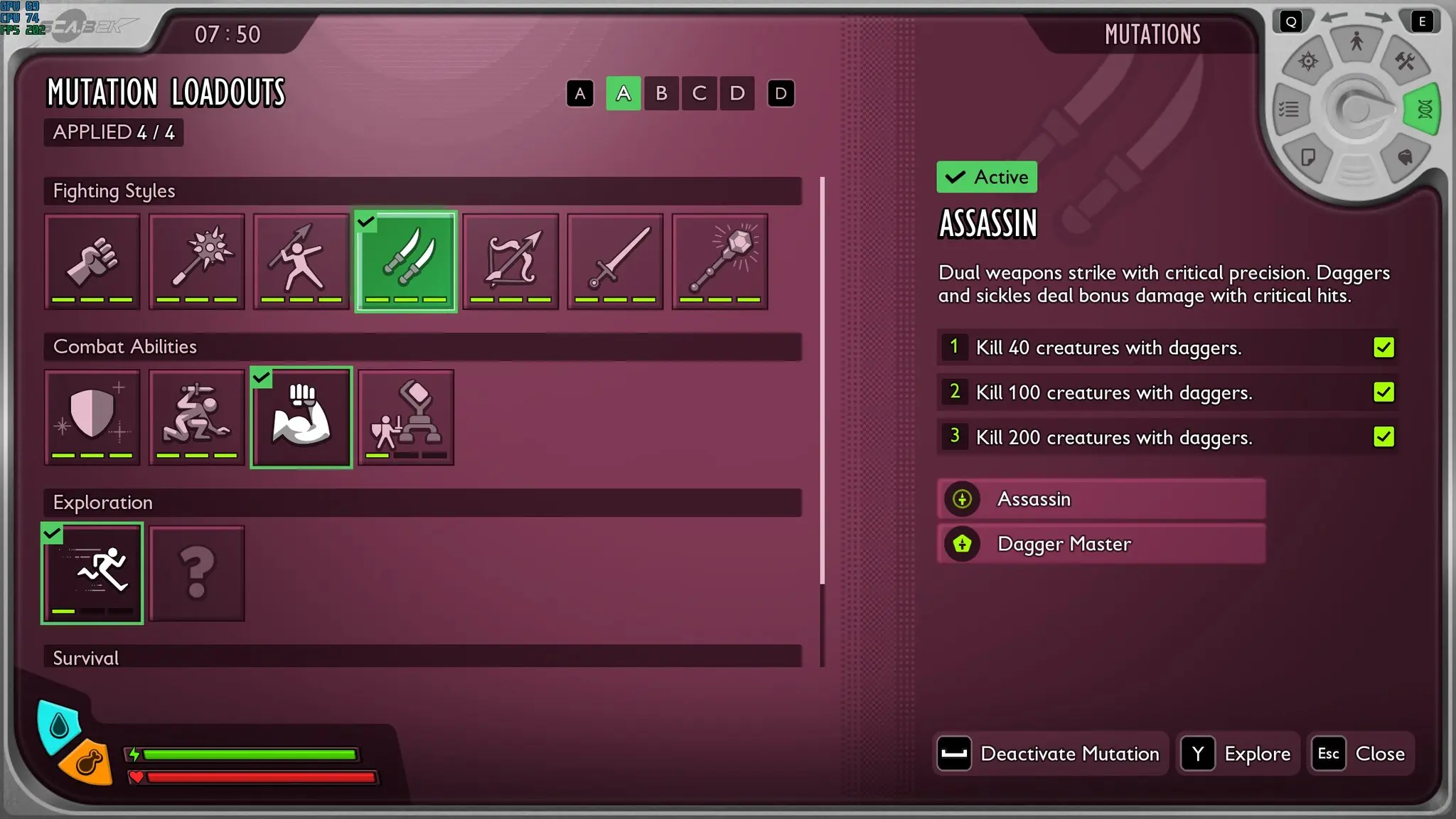 Mutations de Grounded 2