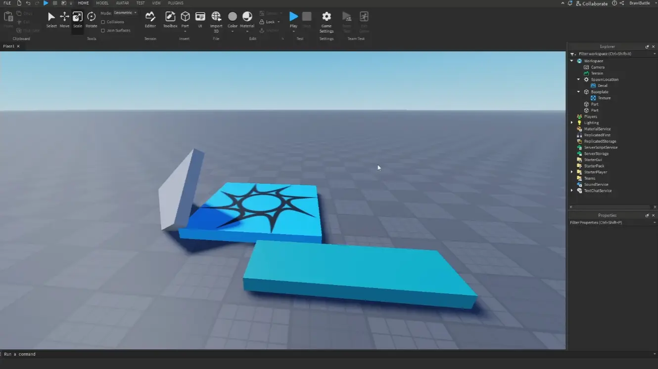 Creating a game in Roblox Studio