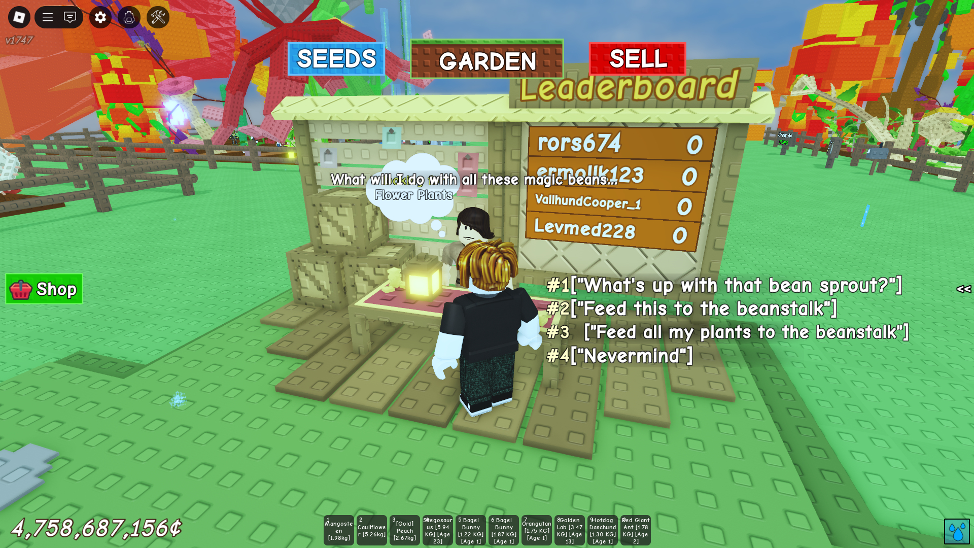 Jack in Grow a Garden