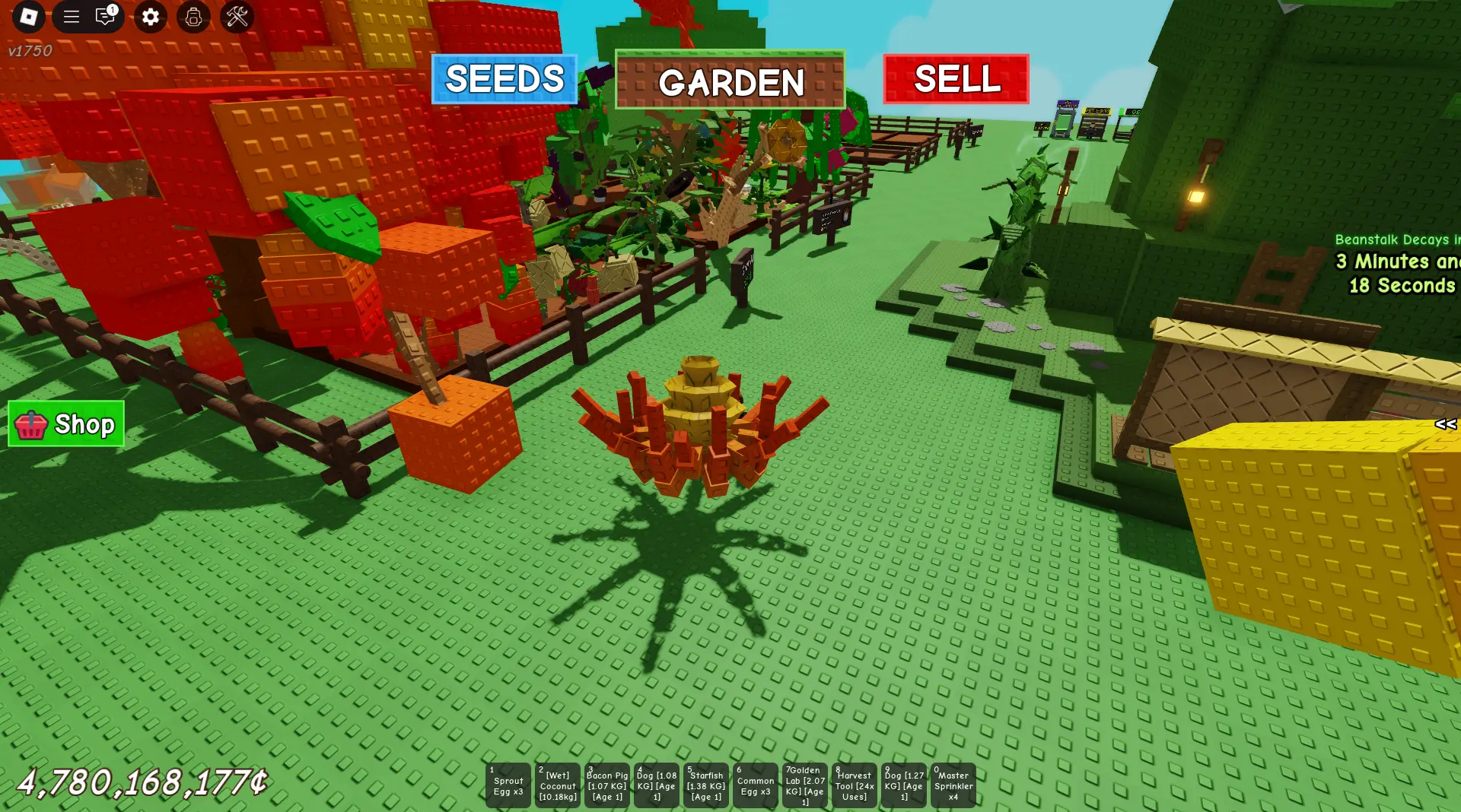 Ember Lily у Grow a Garden