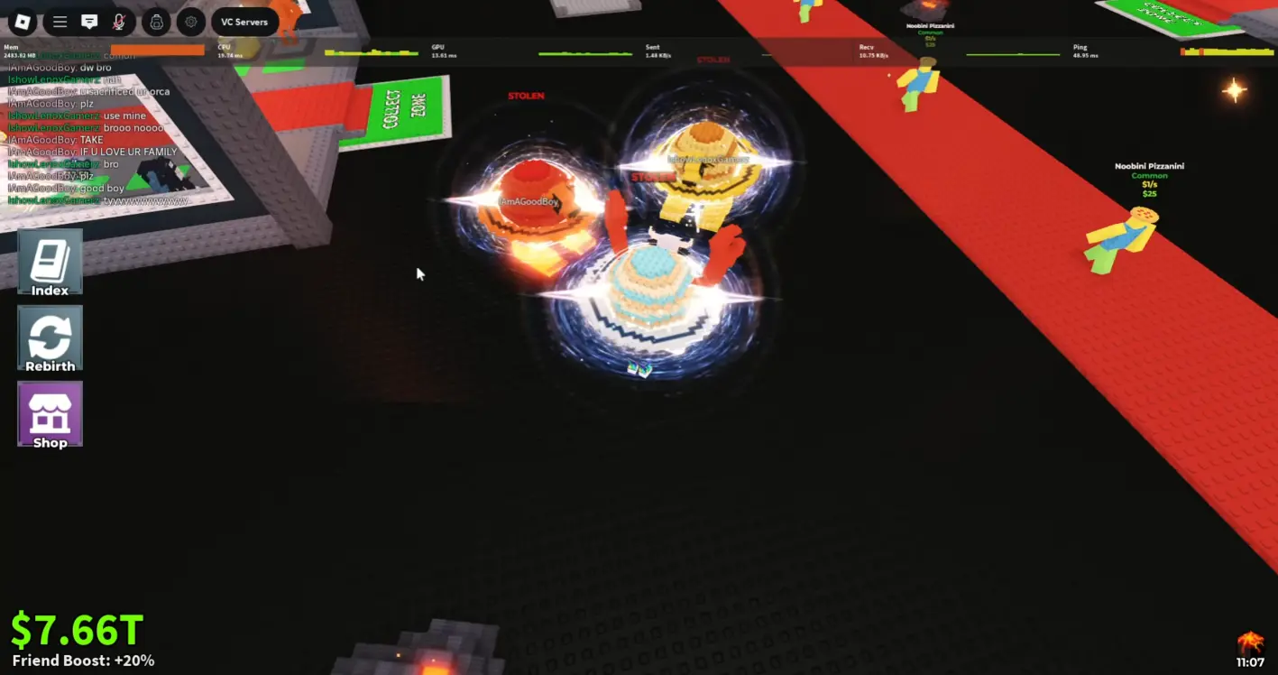 La Vacca Saturno Saturnita Ritual in Roblox: Steal a Brainrot