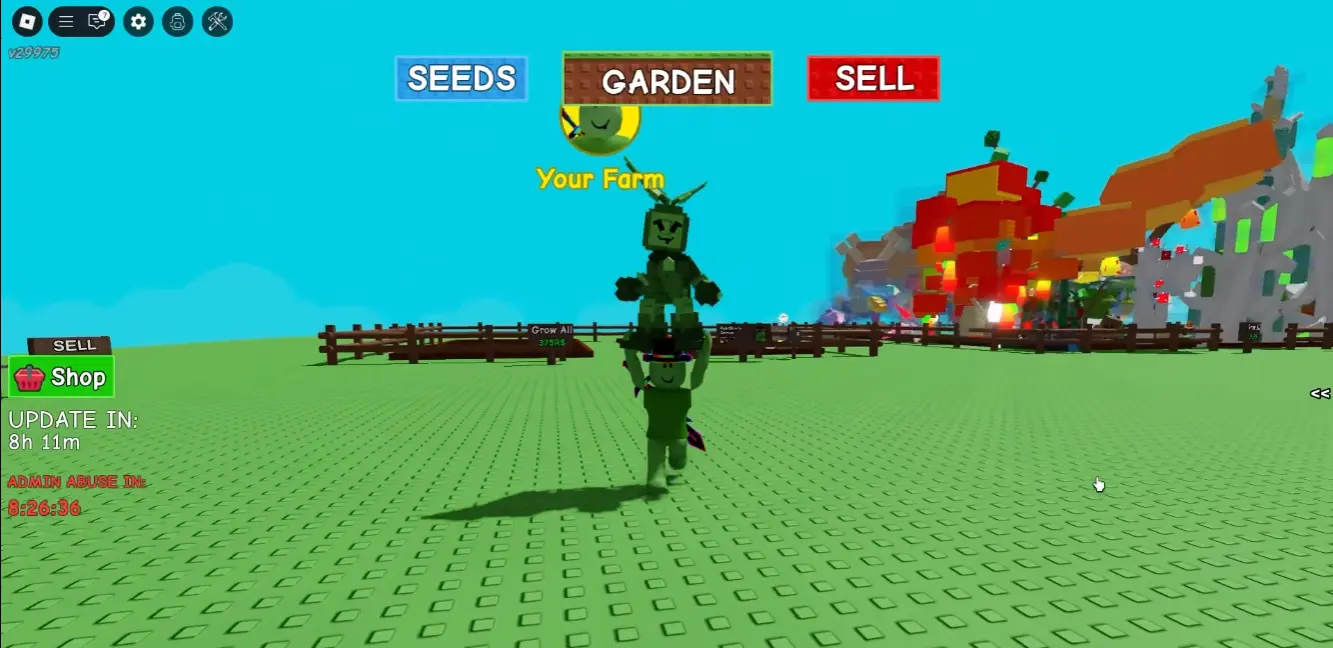 Улюбленець Green Bean у Grow a Garden