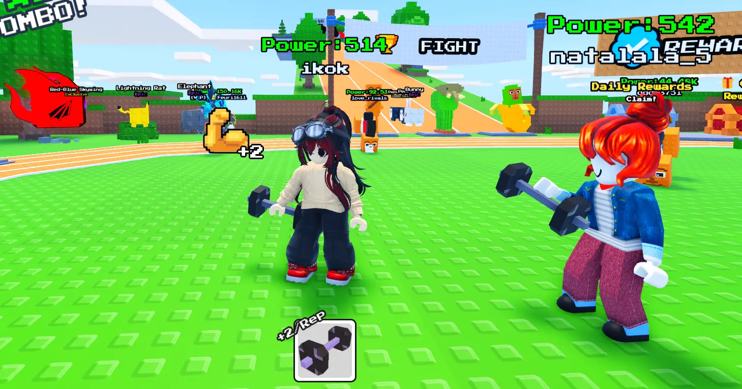 Push A Brainrot antrenmanı - Roblox